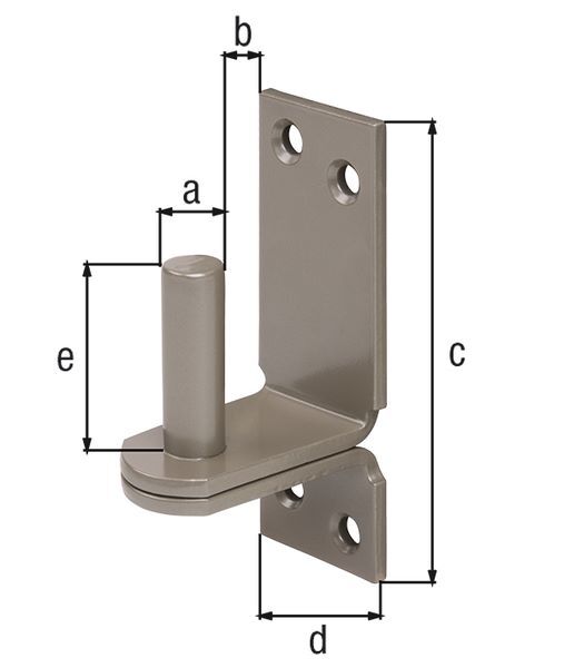 Alberts DURAVIS Kloben auf Platte DII - Haken blau verzinkt Duplexbeschichtung 113 x 40 mm Alberts DURAVIS Kloben auf Platte DII - Haken blau verzinkt Duplexbeschichtung 113 x 40 mm