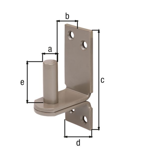 Alberts DURAVIS Kloben auf Platte DII - Haken blau verzinkt Duplexbeschichtung 113 x 40 mm Alberts DURAVIS Kloben auf Platte DII - Haken blau verzinkt Duplexbeschichtung 113 x 40 mm