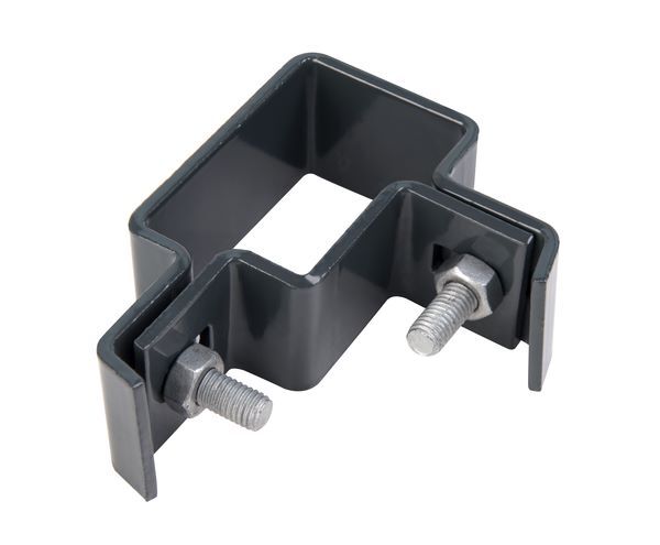 Alberts Eckschelle anthrazit RAL 7016 für Vierkantpfosten 60x40mm Produktbild Alberts Eckschelle anthrazit RAL 7016 für Vierkantpfosten 60x40mm