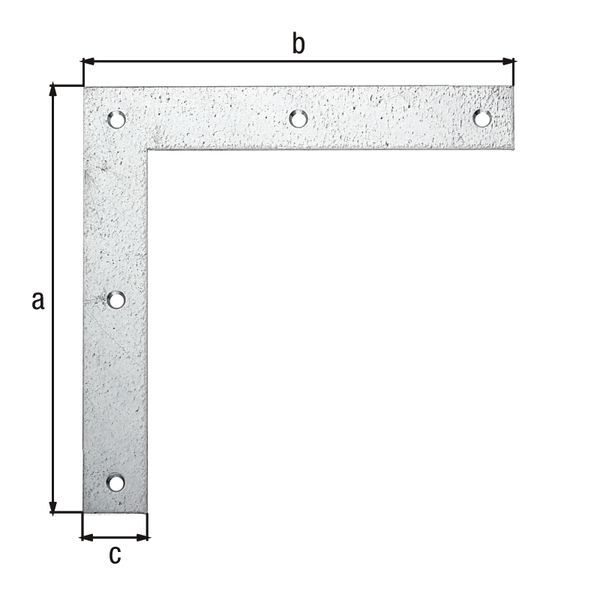 Alberts Eckwinkel sendzimirverzinkt HxLxB 200x200x30mm Alberts Eckwinkel sendzimirverzinkt HxLxB 200x200x30mm