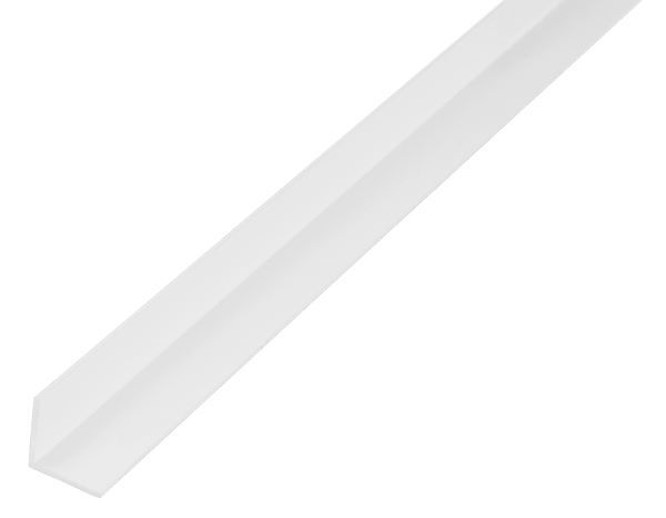 Produktbild Alberts eco Winkelprofil LxBxHxS 2000 x 30 x 30 x 1 mm gleichschenklig PVC weiß