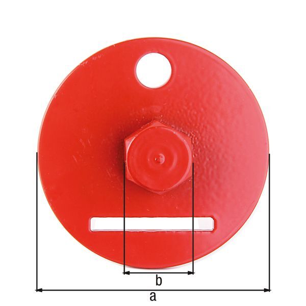 Alberts Einschraub Werkzeug für Flechtzaunhalter zinkphosphatiert Durchmesser 60 mm Produktbild Alberts Einschraub Werkzeug für Flechtzaunhalter zinkphosphatiert Durchmesser 60 mm bild 2