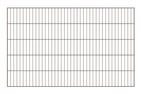 Alberts Einstab Gittermatte Garden RAL 7016 anthrazit 2000 x 1250 mm Produktbild Alberts Einstab Gittermatte Garden RAL 7016 anthrazit 2000 x 1250 mm