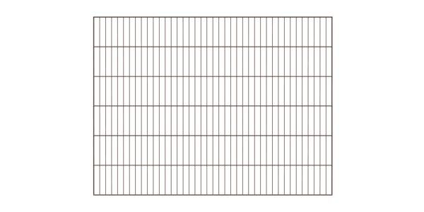 Alberts Einstab Gittermatte Garden RAL 7016 anthrazit 2000 x 1500 mm Produktbild Alberts Einstab Gittermatte Garden RAL 7016 anthrazit 2000 x 1500 mm bild 2
