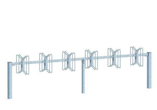 Alberts Fahrradständer Hagen Grundelement zum Betonieren 12 Einstellplätze Halter 90Grad Produktbild Alberts Fahrradständer Hagen Grundelement zum Betonieren 12 Einstellplätze Halter 90Grad