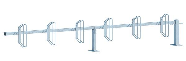 Alberts Fahrradständer Hagen Anbauelement zum Schrauben 6 Einstellplätze Halter 90 Grad Produktbild Alberts Fahrradständer Hagen Anbauelement zum Schrauben 6 Einstellplätze Halter 90 Grad