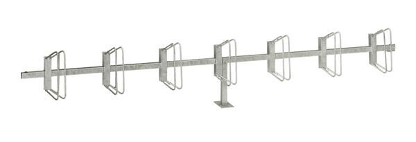 Alberts Fahrradständer Hagen Anbauelement zum Schrauben 7 Einstellplätze Halter 45 Grad Produktbild Alberts Fahrradständer Hagen Anbauelement zum Schrauben 7 Einstellplätze Halter 45 Grad