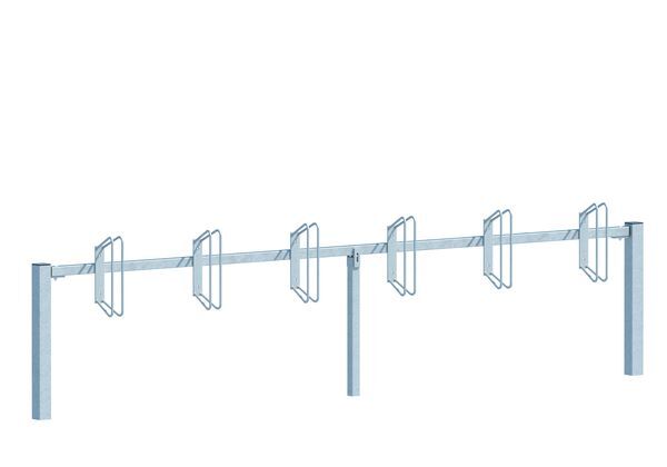 Alberts Fahrradständer Hagen Grundelement zum Betonieren 6 Einstellplätze Halter 90 Grad Produktbild Alberts Fahrradständer Hagen Grundelement zum Betonieren 6 Einstellplätze Halter 90 Grad