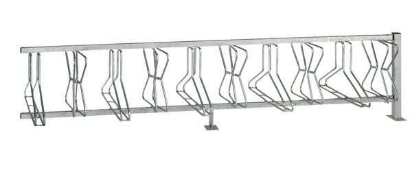 Alberts Fahrradständer Bremen Anbauelement zum Schrauben 20 Einstellplätze Produktbild Alberts Fahrradständer Bremen Anbauelement zum Schrauben 20 Einstellplätze