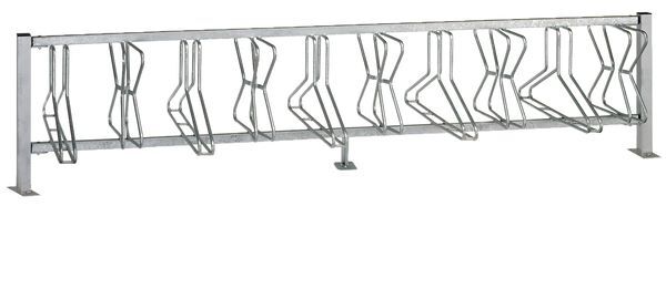 Alberts Fahrradständer Bremen Grundelement zum Schrauben 20 Einstellplätze Produktbild Alberts Fahrradständer Bremen Grundelement zum Schrauben 20 Einstellplätze