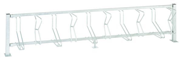 Alberts Fahrradständer Bremen Grundelement zum Schrauben 10 Einstellplätze Produktbild Alberts Fahrradständer Bremen Grundelement zum Schrauben 10 Einstellplätze