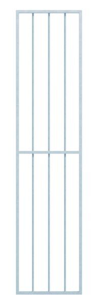 Alberts Fenstergitter Basic I feuerverzinkt 400-650mm auf 1401-2000mm auf Wandmontage Produktbild Alberts Fenstergitter Basic I feuerverzinkt 400-650mm auf 1401-2000mm auf Wandmontage