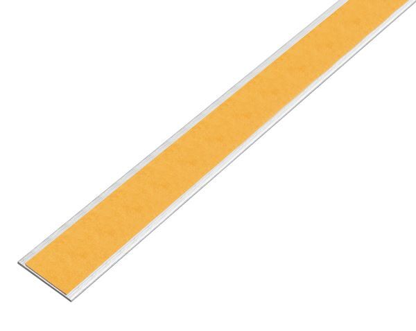 Alberts Flachstange selbstklebend Alu edelstahldesign hell 1000 x 15 x 2 mm Alberts Flachstange selbstklebend Alu edelstahldesign hell 1000 x 15 x 2 mm