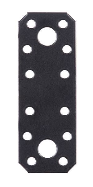 Produktbild Alberts Flachverbinder verzinkt schwarz LxB 96x35 mm