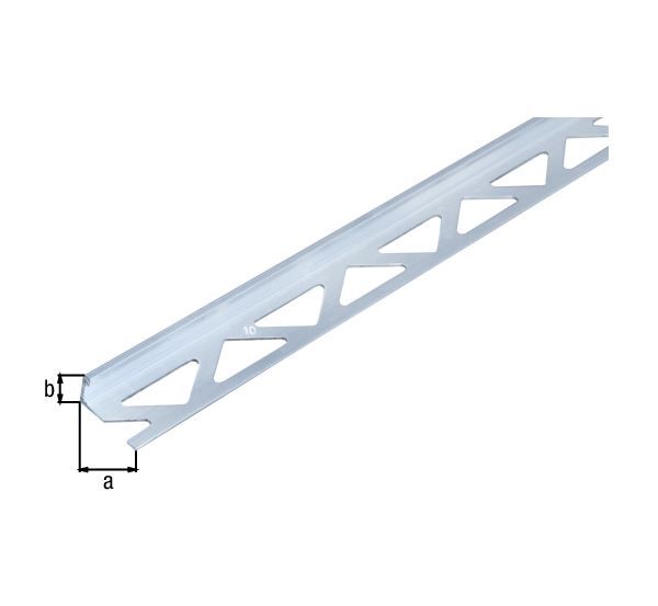Alberts Fliesen Abschlussprofil Alu blank 1000 x 23,5 x 10 mm Produktbild Alberts Fliesen Abschlussprofil Alu blank 1000 x 23,5 x 10 mm bild 2
