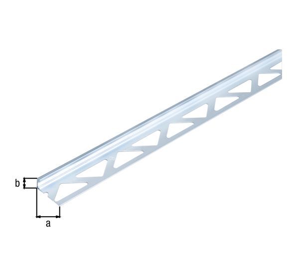 Alberts Fliesen Abschlussprofil Alu eloxiert 1000 x 23,5 x 8 mm Produktbild Alberts Fliesen Abschlussprofil Alu eloxiert 1000 x 23,5 x 8 mm bild 2