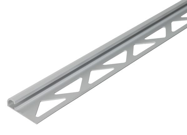 Alberts Fliesen Viertelkreisprofil Alu silber eloxiert 2500 x 30 x 8 mm Produktbild Alberts Fliesen Viertelkreisprofil Alu silber eloxiert 2500 x 30 x 8 mm