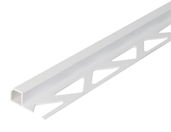 Alberts Fliesen Viertelkreisprofil Kunststoff weiß 2500 x 30 x 10 mm Produktbild Alberts Fliesen Viertelkreisprofil Kunststoff weiß 2500 x 30 x 10 mm