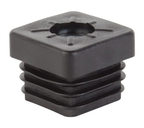 Produktbild Alberts Gewindestopfen schwarz BxT 25 x 25 mm Gewinde M8