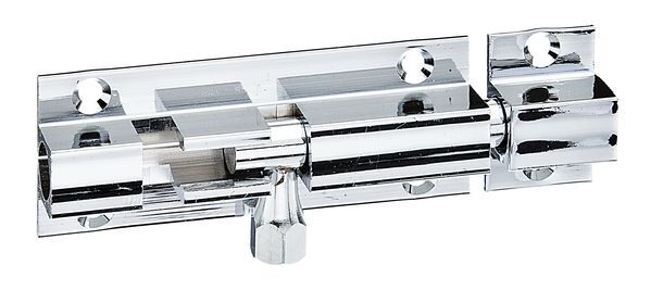 Alberts Grendelriegel mit Knopf und Schlaufe 63x26mm Produktbild Alberts Grendelriegel mit Knopf und Schlaufe 63x26mm