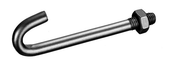 Alberts Hakenschraube feuerverzinkt zur Befestigung Gittermatten M8x90 mm Produktbild Alberts Hakenschraube feuerverzinkt zur Befestigung Gittermatten M8x90 mm