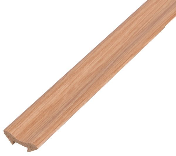 Alberts Hohlkehlleiste PVC geschäumt Dekor Eiche dunkel 2600 x 22 x 22 mm Produktbild Alberts Hohlkehlleiste PVC geschäumt Dekor Eiche dunkel 2600 x 22 x 22 mm