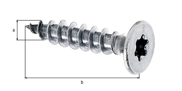 Alberts Holzschraube Medi Fix Edelstahl 5x25mm Box mit 16 Stück Produktbild Alberts Holzschraube Medi Fix Edelstahl 5x25mm Box mit 16 Stück bild 2