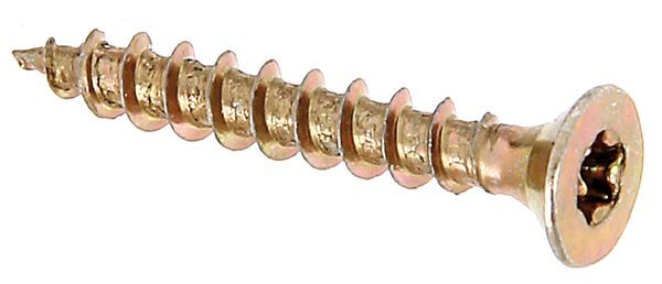 Alberts Holzschraube Mini Fix gelb verzinkt 3,5x25mm Box mit 16 Stück Produktbild Alberts Holzschraube Mini Fix gelb verzinkt 3,5x25mm Box mit 16 Stück