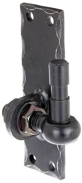 Alberts Kloben zum Anschrauben randgehämmert schwarz Dorn 16mm Produktbild Alberts Kloben zum Anschrauben randgehämmert schwarz Dorn 16mm