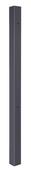Alberts Klobenpfosten für Doppeltor Columbus Alu schwarz matt 89x89x1600 mm Produktbild Alberts Klobenpfosten für Doppeltor Columbus Alu schwarz matt 89x89x1600 mm