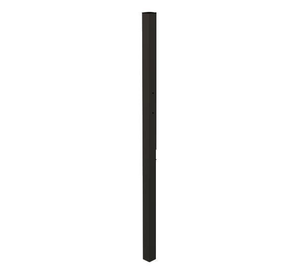 Alberts Klobenpfosten für Doppeltor Columbus Alu schwarz matt 89x89x1800 mm Produktbild Alberts Klobenpfosten für Doppeltor Columbus Alu schwarz matt 89x89x1800 mm