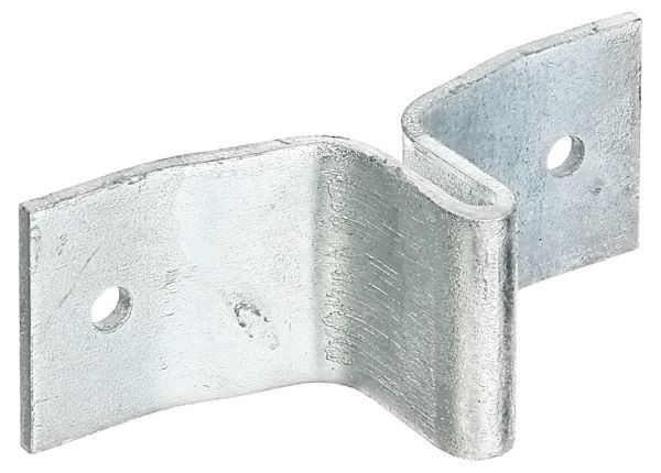 Alberts Lasche für Zaunpfosten aus T Profil feuerverzinkt Länge 148mm Breite 40mm Produktbild Alberts Lasche für Zaunpfosten aus T Profil feuerverzinkt Länge 148mm Breite 40mm