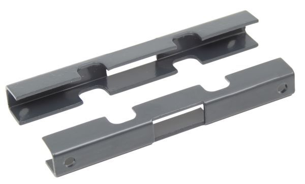 Alberts Mattenverbinder anthrazit für Gittermattenverbindung ohne Pfosten Produktbild Alberts Mattenverbinder anthrazit für Gittermattenverbindung ohne Pfosten