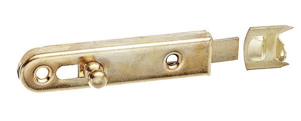 Alberts Möbelriegel gerade mit Anschlagwinkel vernickelt 70 x 16 mm Alberts Möbelriegel gerade mit Anschlagwinkel vernickelt 70 x 16 mm
