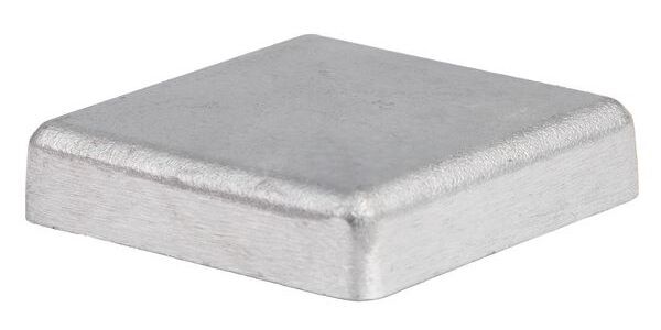 Produktbild Alberts Pfostenkappe 60x60mm für quadratische Metallpfosten mit Feder ALU