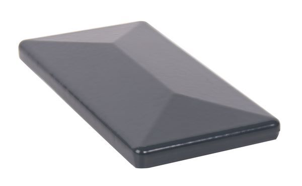 Alberts Pfostenkappe Aluminiumguss anthrazit für Vierkant Metallpfosten 60x40 mm Produktbild Alberts Pfostenkappe Aluminiumguss anthrazit für Vierkant Metallpfosten 60x40 mm