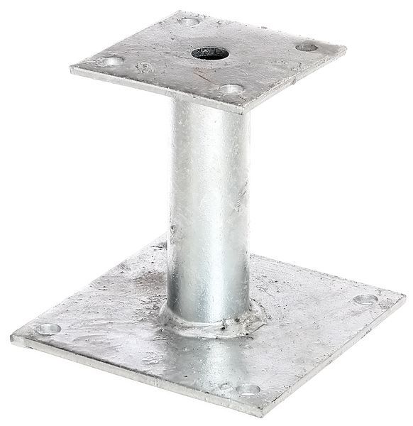 Alberts Pfostenträger feuerverzinkt zum Aufschrauben Höhe 150 mm Produktbild Alberts Pfostenträger feuerverzinkt zum Aufschrauben Höhe 150 mm