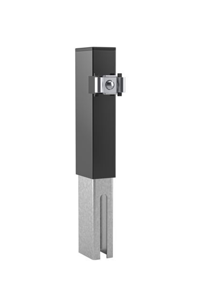 Produktbild Alberts Pfostenverlängerung 300 mm 60 x 40 mm für Dekorelemente anthrazit RAL 7016