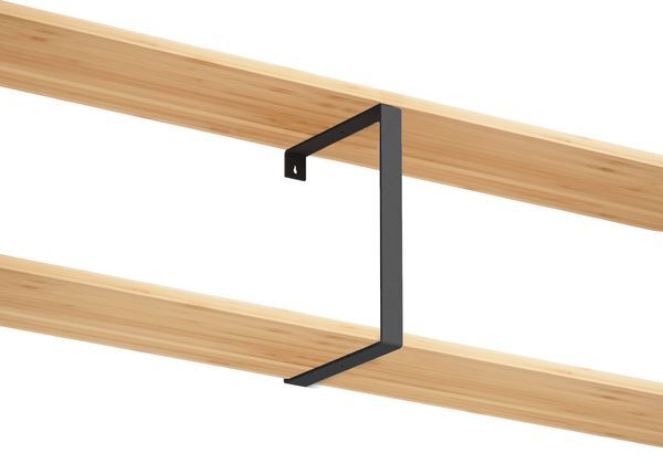Produktbild Regalträger Adam,Eisenglimmer matt mit Feinstruktur kstbe. DB 703,304x210x30 mm bild 3