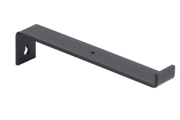 Produktbild Alberts Regalträger 62x209x30 mm Ben matt schwarz mit Feinstruktur RAL 9005