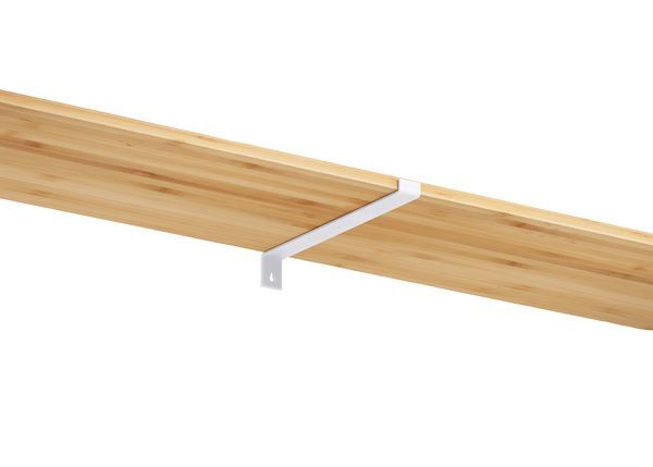 Produktbild Regalträger Ben, weiß mit Feinstruktur kstbe. RAL 9016, 62x309x30 mm bild 3
