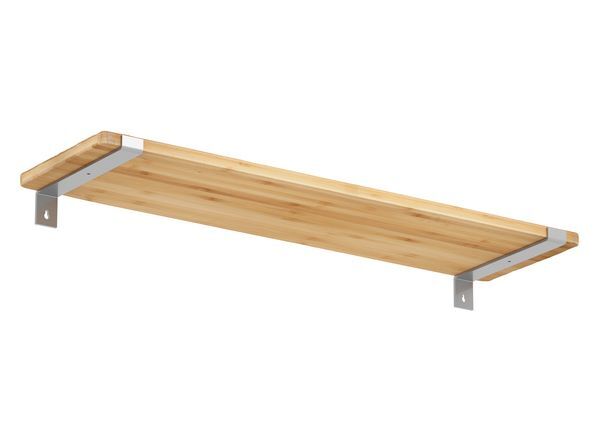 Produktbild Regalträger Ben, weißaluminium glänzend kstbe. RAL 9006, 62x209x30 mm bild 2