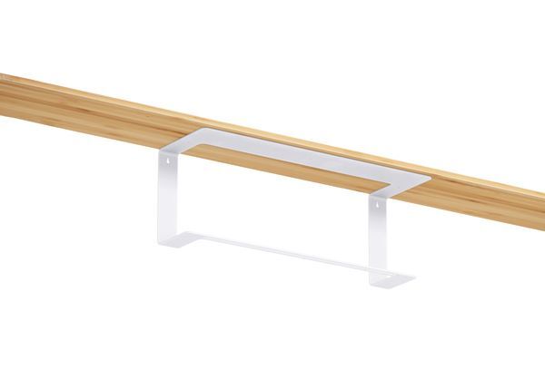 Produktbild Regalträger Donna, weiß mit Feinstruktur kstbe. RAL 9016, 180x150x500 mm bild 3