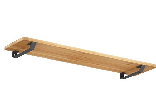 Produktbild Regalträger Emily,Eisenglimmer matt mit Feinstruktur kstbe. DB 703,40x245x30 mm bild 2
