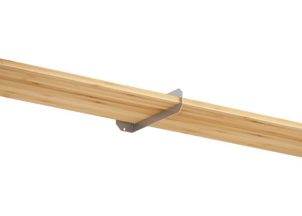 Produktbild Regalträger Finn, weißaluminium glänzend kstbe. RAL 9006, 60x220x50 mm bild 3