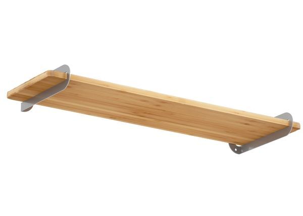 Produktbild Regalträger Gina, weißaluminium glänzend kstbe. RAL 9006, 60x220x50 mm bild 2