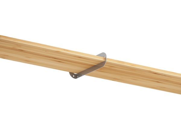 Produktbild Regalträger Gina, weißaluminium glänzend kstbe. RAL 9006, 60x220x50 mm bild 3