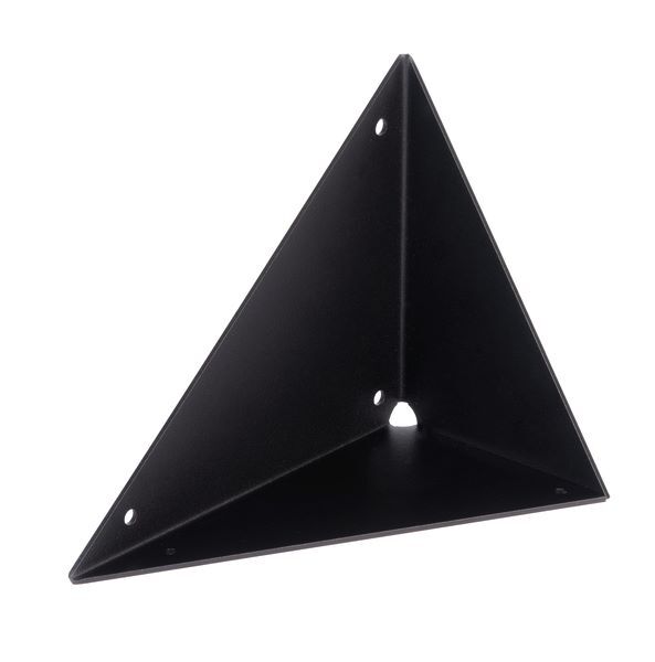 Produktbild Alberts Regalträger 180x102x150 mm Ina matt schwarz mit Feinstruktur RAL 9005