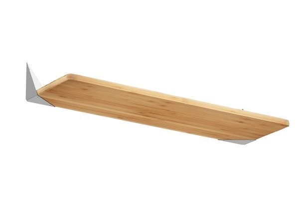 Produktbild Regalträger Ina, weißaluminium glänzend kstbe. RAL 9006, 180x102x150 mm bild 2