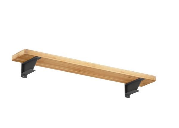 Produktbild Regalträger Loki,Eisenglimmer matt mit Feinstruktur kstbe. DB 703,130x203x46 mm bild 2